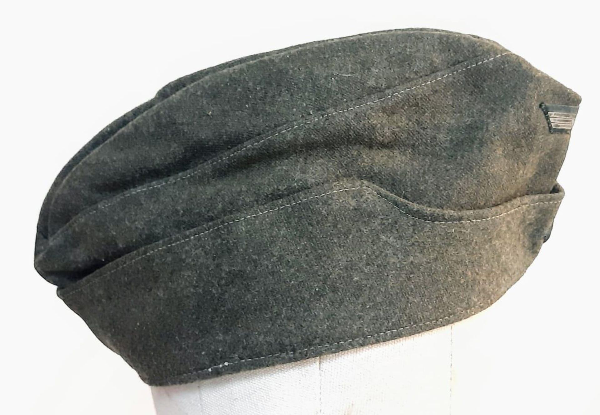 WW2 German Heer (Army) M34 Overseas Side Cap. Good condition for its age. - Bild 4 aus 6