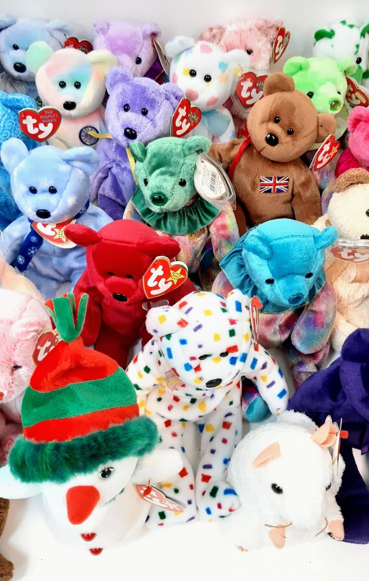 A Collection of 47 TY Beanie Babies. All in good condition. - Bild 3 aus 6