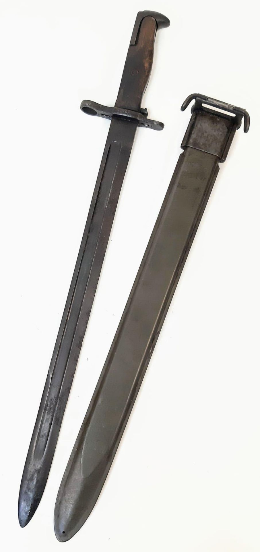 WW1 American 1905 Pattern 16” Springfield Bayonet. Maker Marked: S.A for the Springfield Armoury. - Bild 2 aus 9