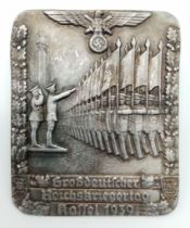 3 rd Reich Veterans “Warrior Day” Kassel 1939 Attendance Plaque. These were purchased at the Rally