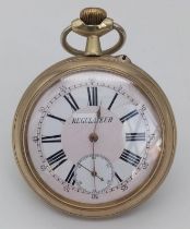 WW1 German Soldiers Trench Art Goliath Pocket Watch. These larger pocket watches were often used