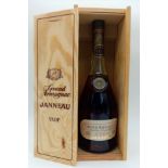 A Rare Bottle of Vintage 20th Century Janneau Grand Armagnac VSOP. 70cl Bottle. In original