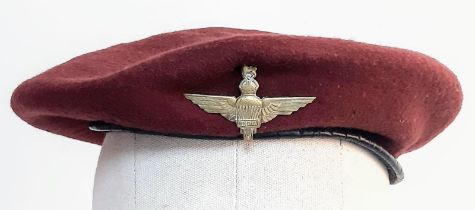 Indian Parachute Regiment Beret & Badge. Circa 1950’s