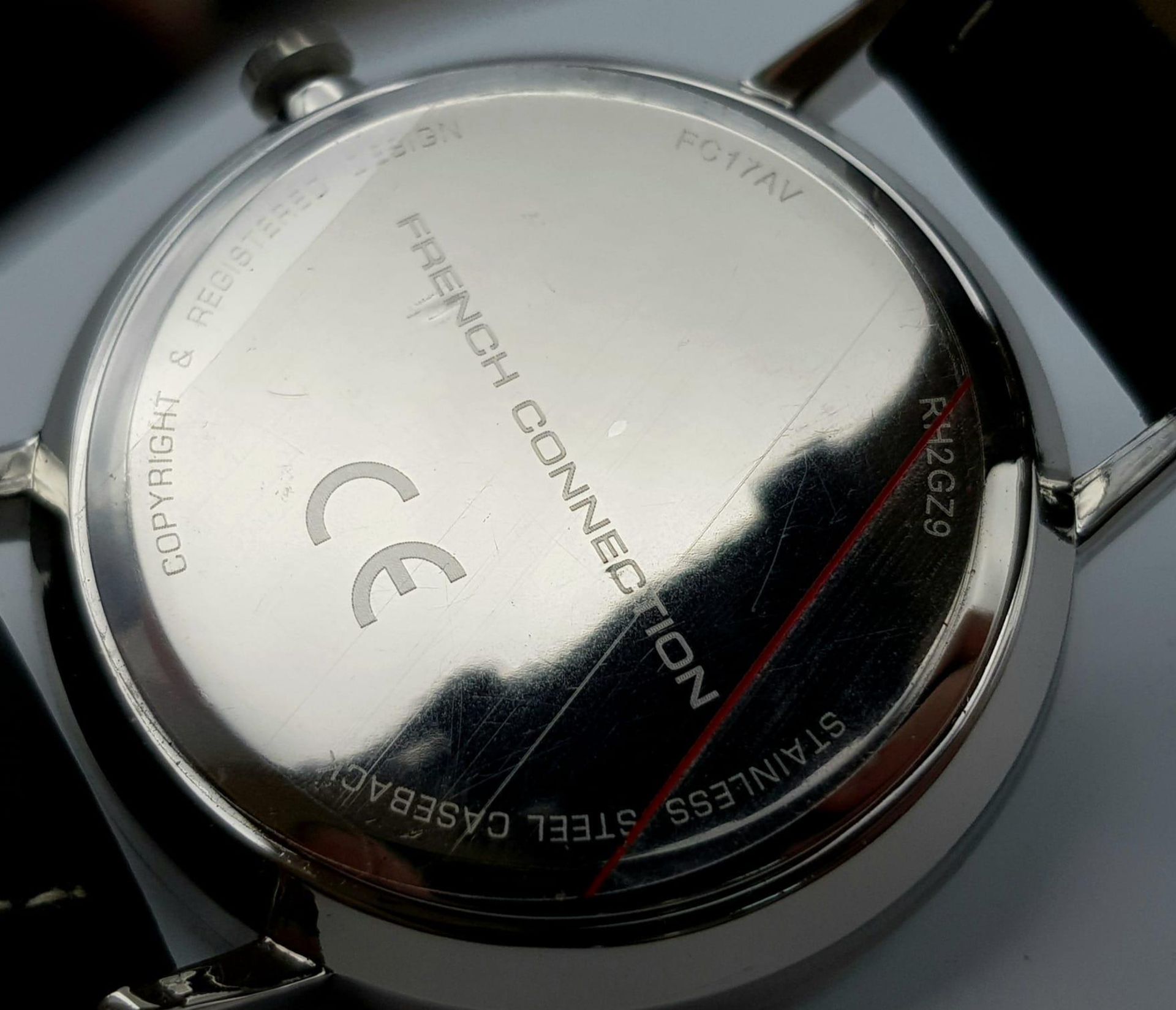 An Unused Subsidiary Dial Quartz Watch by French Connection. 44mm Including Dial. Full Working - Image 4 of 6
