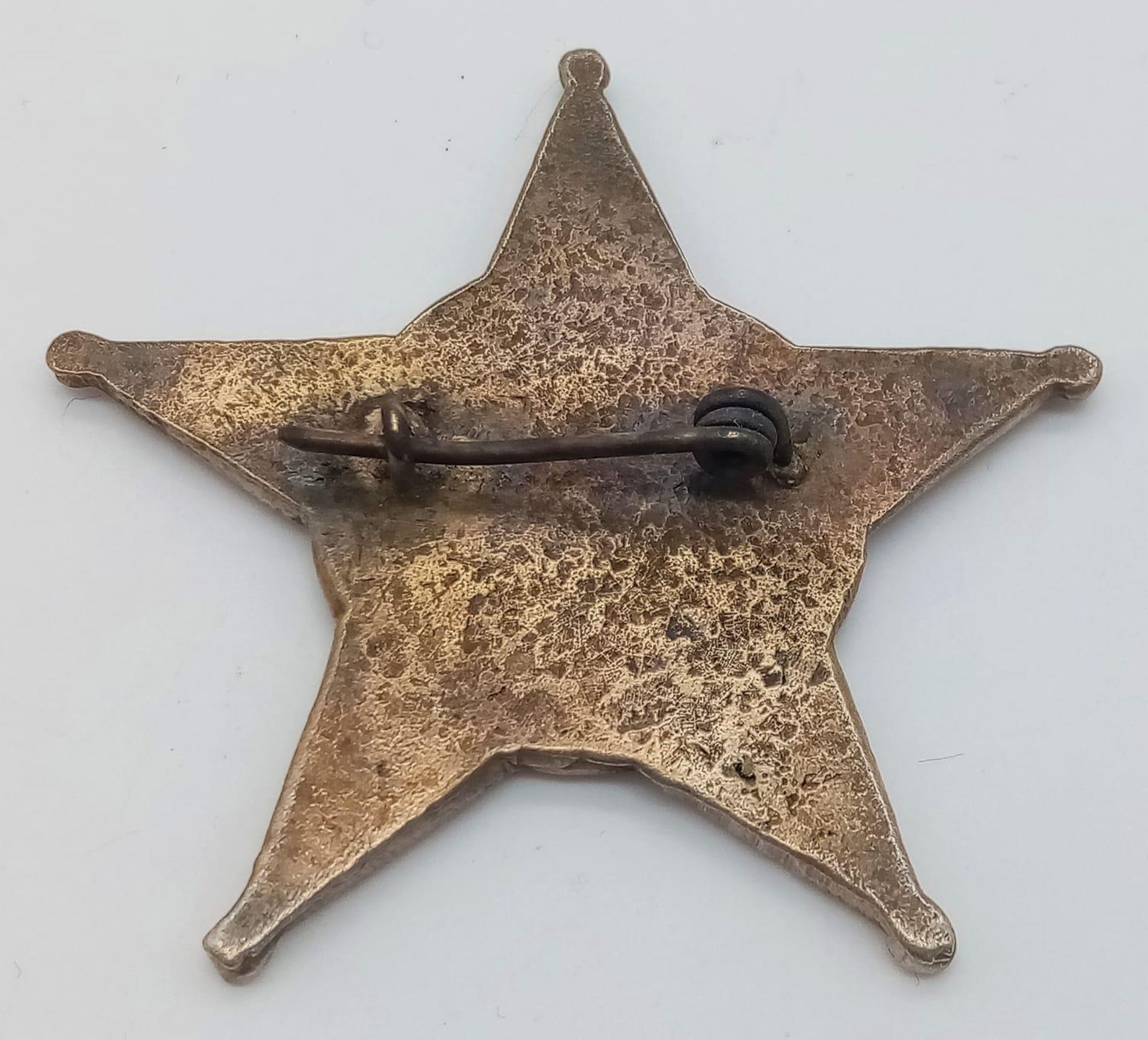 1915 Other Ranks Issue Ottoman (Turkish) Gallipoli Star Medal. - Image 2 of 2