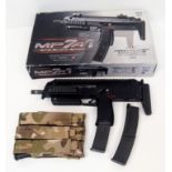 One of the most sought after air soft guns on the market, the Tokyo Marui MP7 A1 gas blowback gun