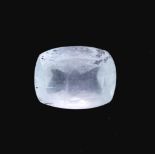 A 10.03ct Cushion-Cut Aquamarine Gemstone. AIG Certified.