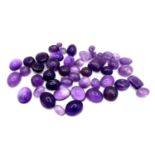 A Lot of Natural Amethysts - 69ctw.