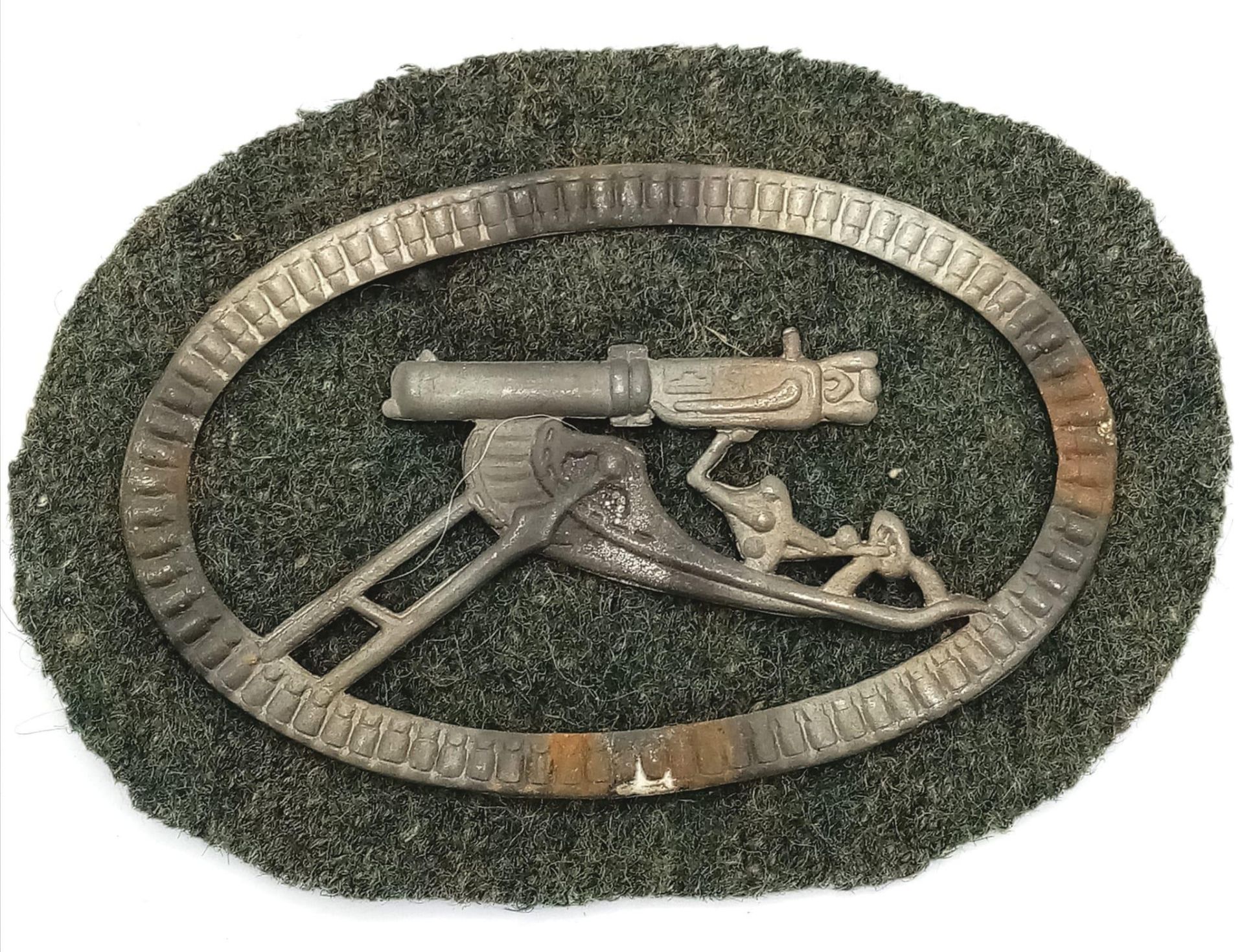 WW1 German Heavy Machine Gunners Badge.