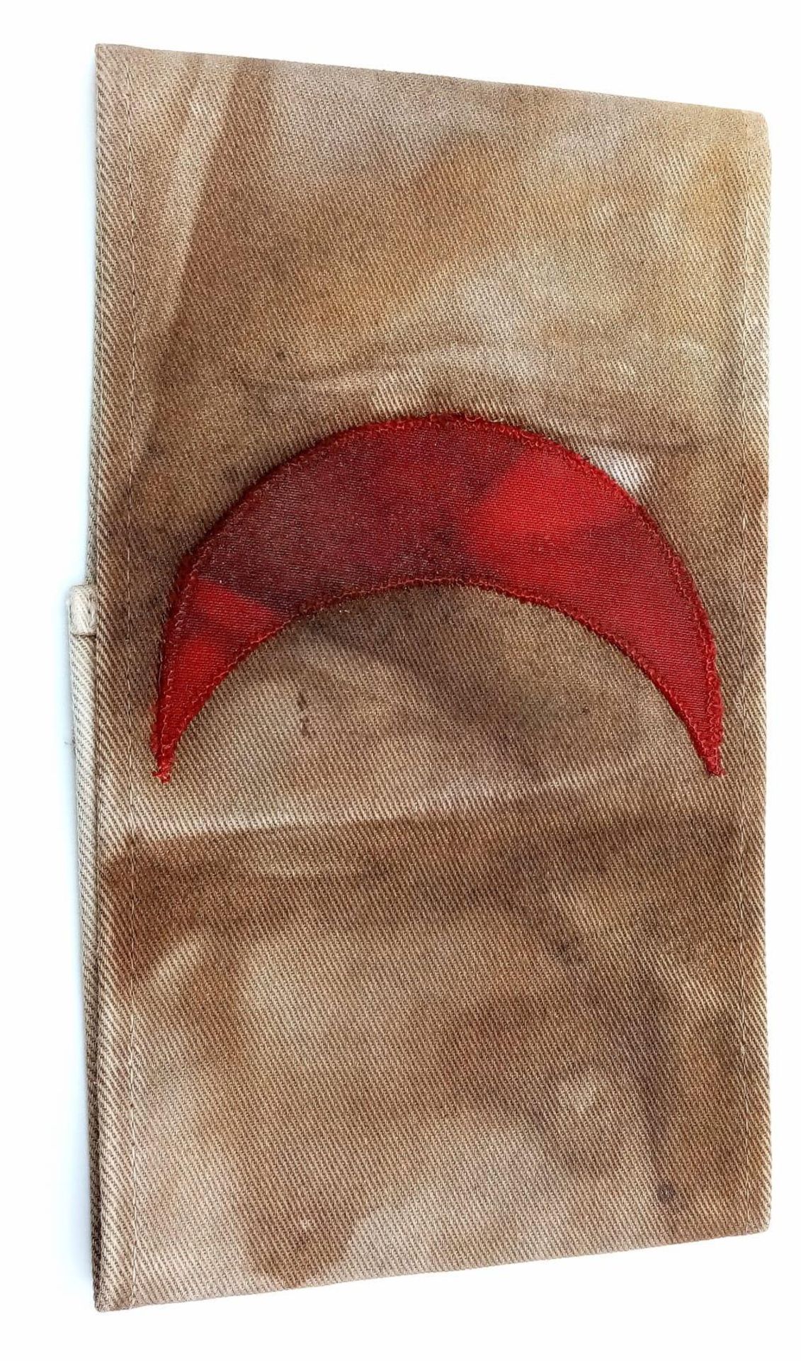 WW1 Ottoman (Turkish) Red Crescent Medics Armband.