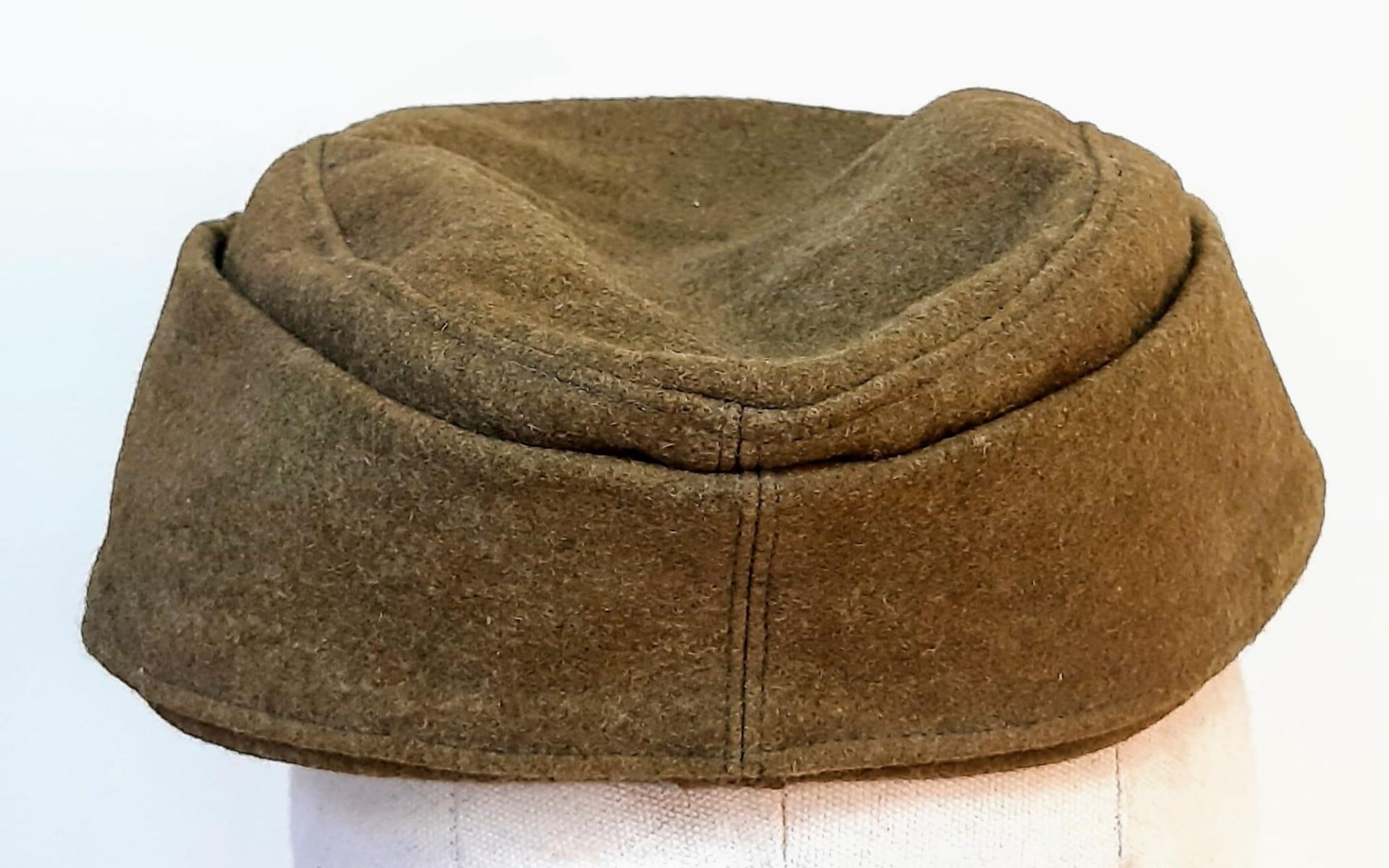 A 3rd Reich German RAD (Labour Corps) Enlisted Mans/Nco’s M43 Cap. Really good hardly worn - Image 3 of 7
