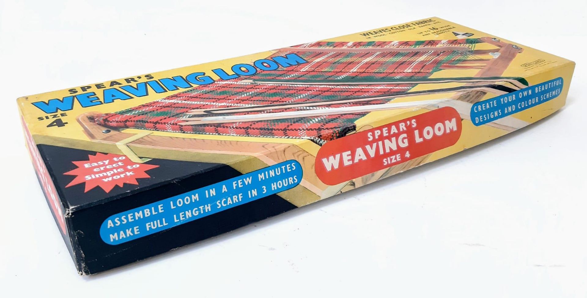 A 1950's Spears weaving loom, size 4. This has never been used and is in excellent condition. The - Image 5 of 6