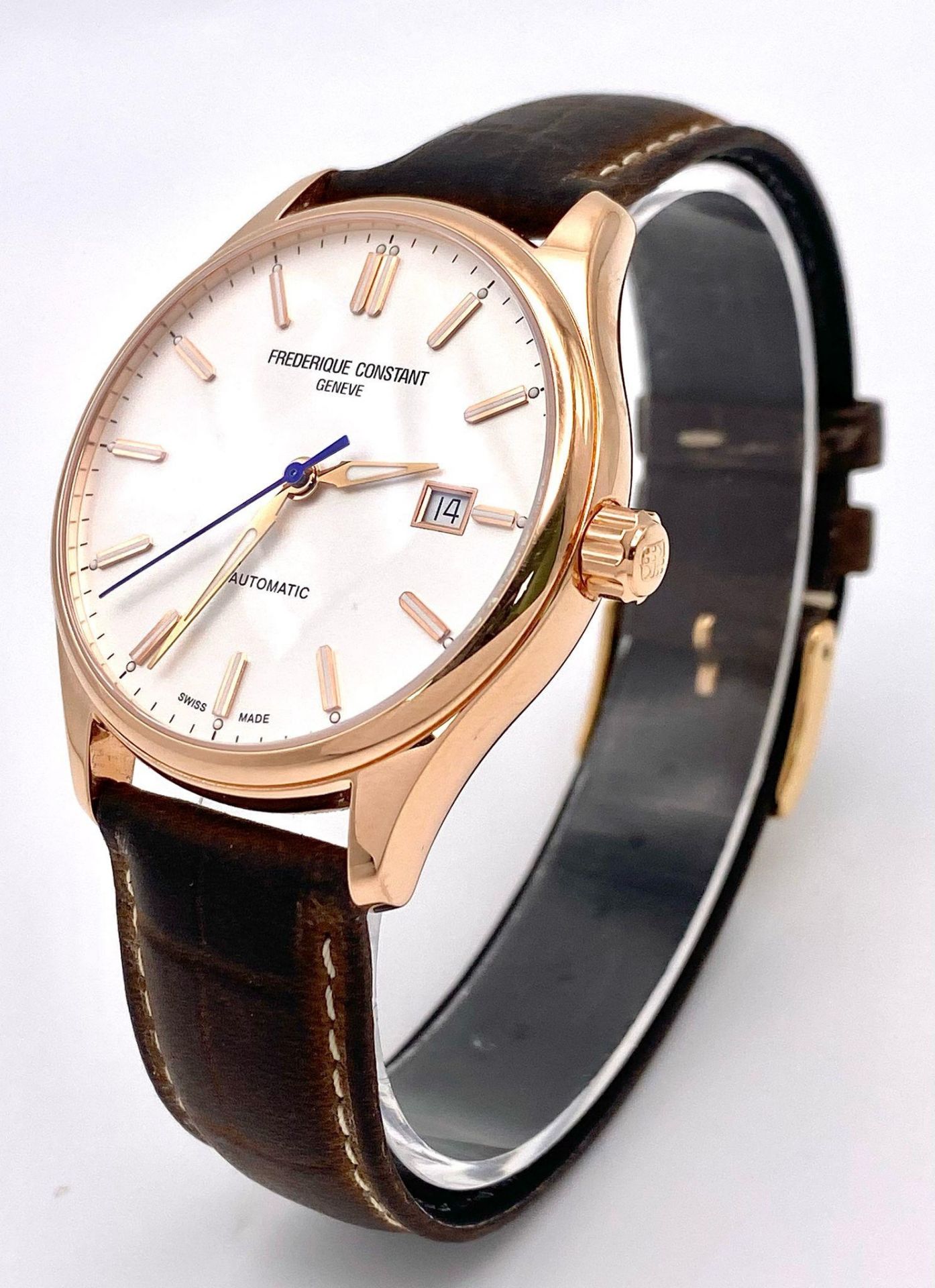 A Stunning Men’s Frederique Constant Rose Gold Tone Automatic Date Watch (2022 Year- Model - Image 2 of 10