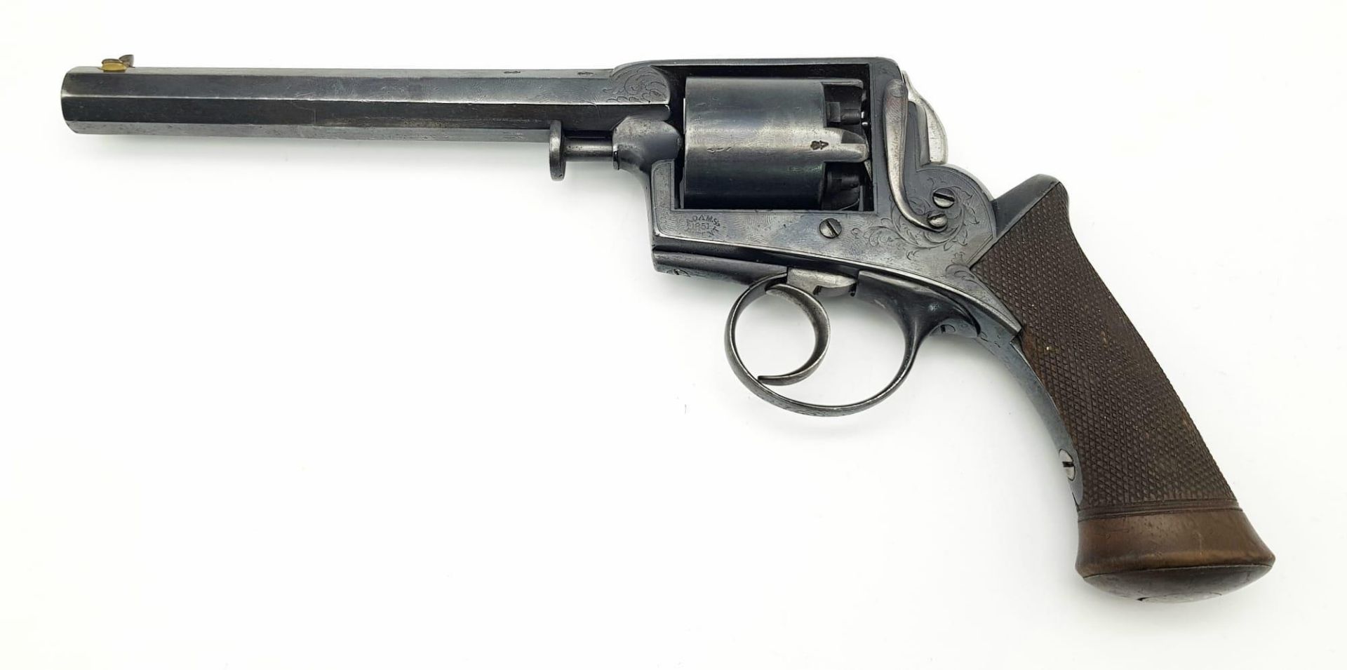 An Incredible Antique Rare Adams 1851 Five Shot (54 Bore) Pistol. This self-cocking percussion - Image 5 of 10