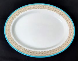An Antique Large Serving Plate/Platter Dish. Interesting Marks on base - Possibly Royal Doulton
