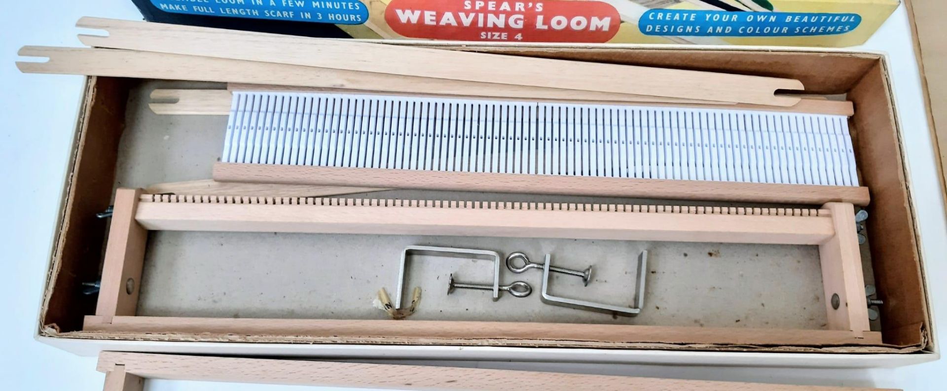 A 1950's Spears weaving loom, size 4. This has never been used and is in excellent condition. The - Image 2 of 6