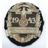 A 1943 Dated German NSKK Marksman Shooting Competition Badge.