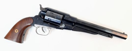 A Deactivated Italian Brocock New Army 1851 Revolver. Made by Pietta this 5.6mm air cartridge gun