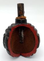 An INERT Cutaway Imperial German 1915 Pattern Kugal Grenade. UK Mainland Sales Only