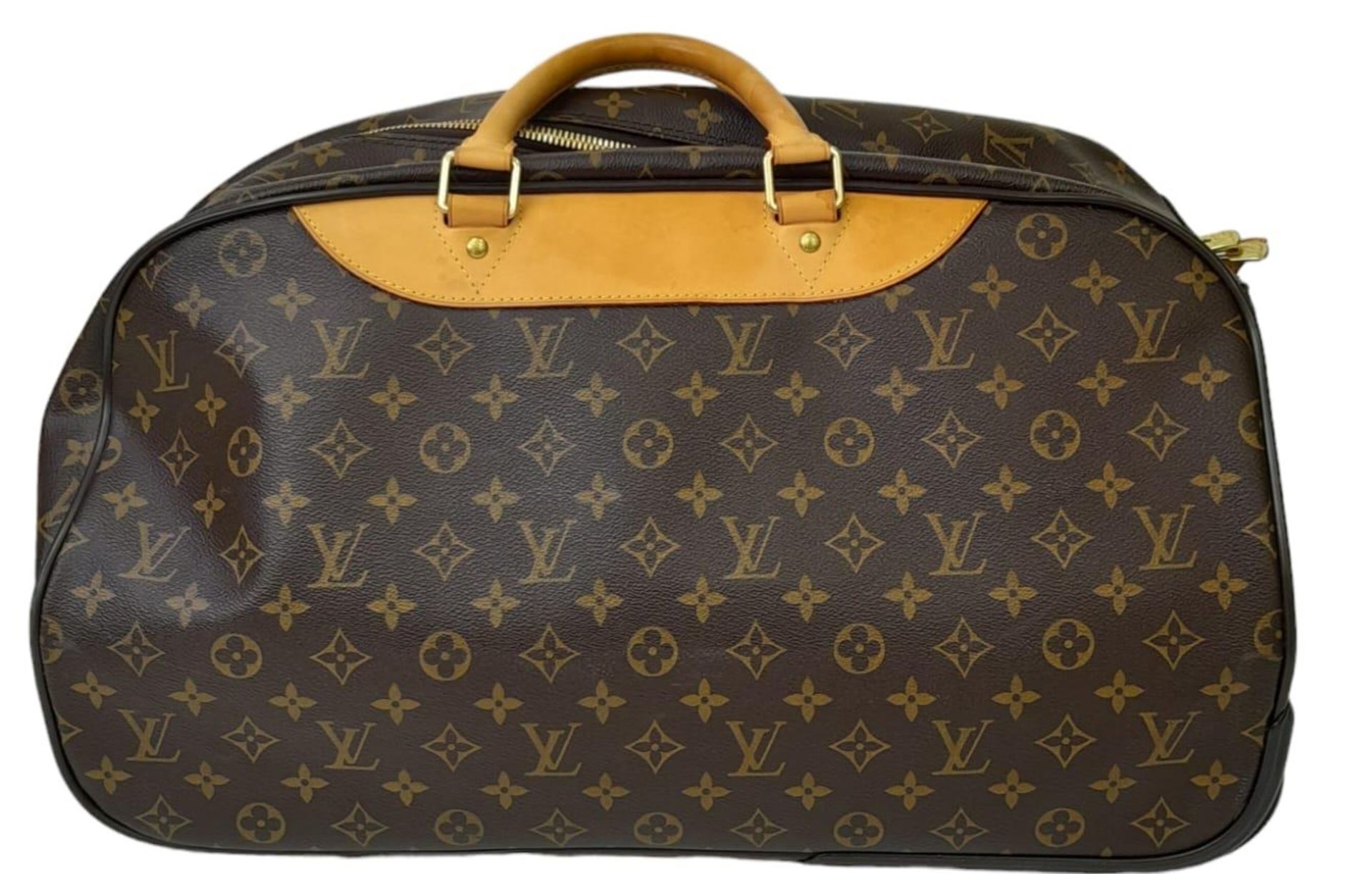 A Louis Vuitton Monogram Eole Convertible Travel Bag. Leather exterior with gold-toned hardware, - Image 2 of 11