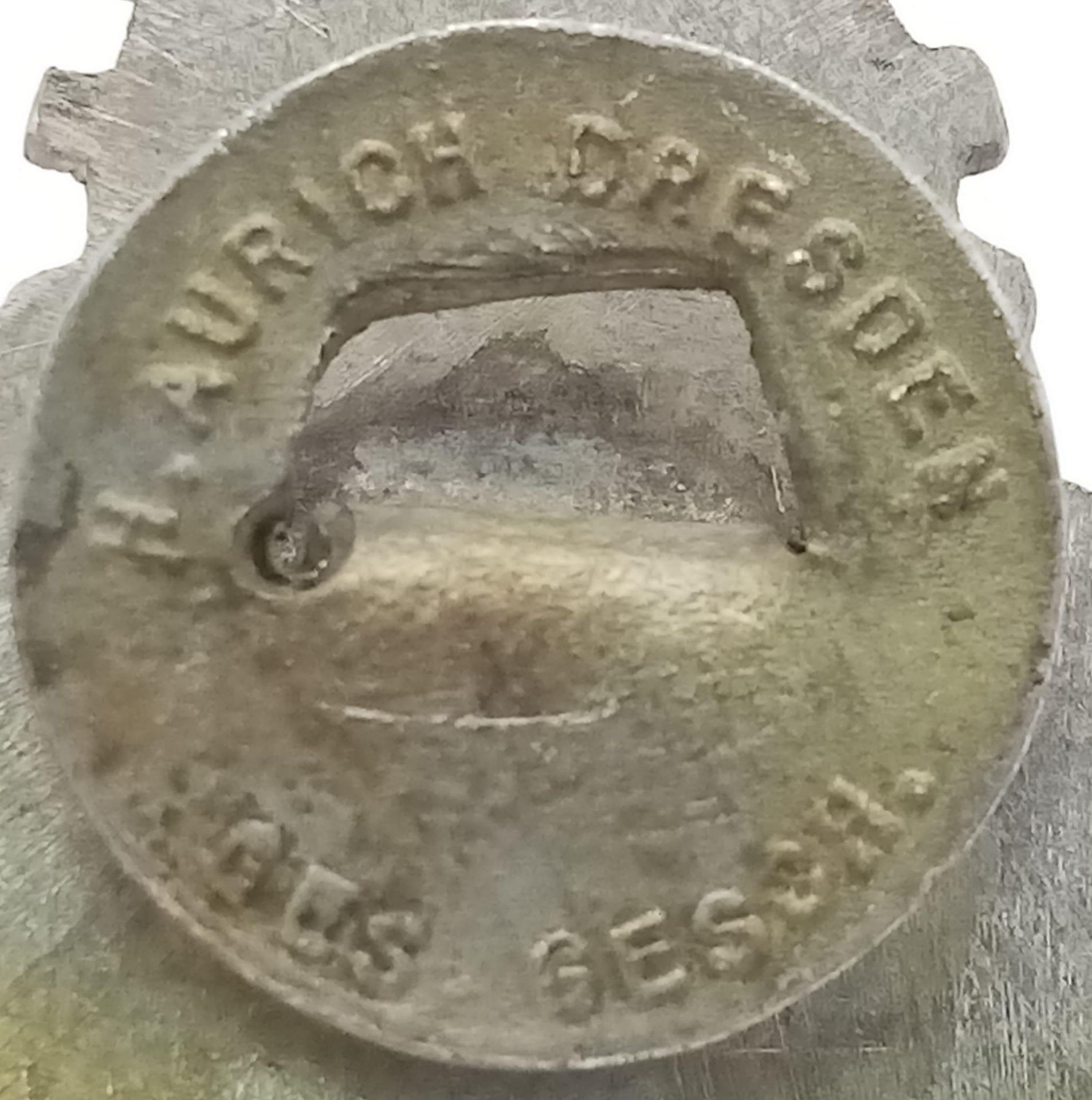 WW2 German Volkswagen Factory Workers ID Lapel Pin - Image 4 of 4