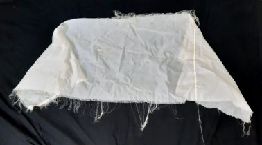 A WW2 Fragment of RAF Parachute Material Used as a scarf. It was not uncommon for a pilot who bailed