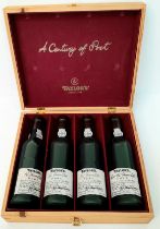 Taylor's - A Century of Port. Four 37.5cl bottles of award winning port. 10,20,30 and 40 year old