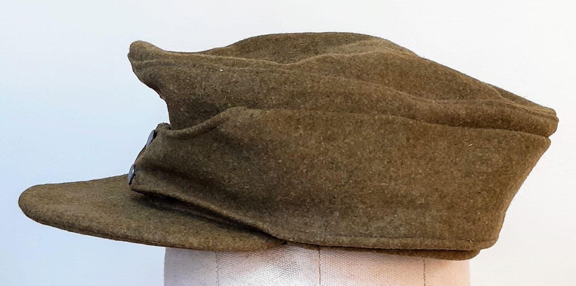 A 3rd Reich German RAD (Labour Corps) Enlisted Mans/Nco’s M43 Cap. Really good hardly worn - Image 2 of 7
