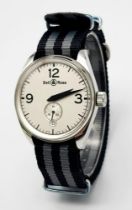 An Excellent Condition Bell & Ross Automatic Men’s Watch Model BR123. 41mm Including Crown. Full