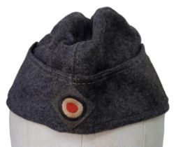 A 1940 Dated German Red Cross Nurses Side Cap.