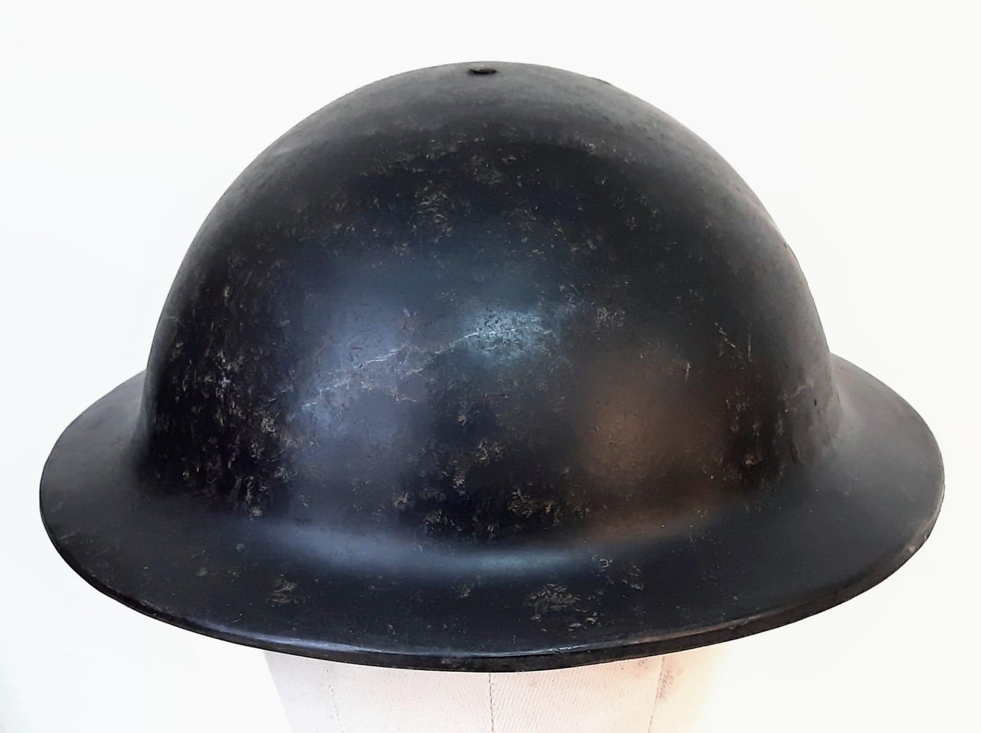 WW2 British General Post Office (Telephone Dept) Liner Layers Non conductive fibre helmet. - Bild 3 aus 5