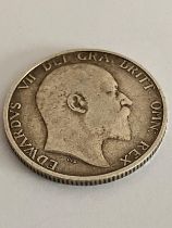 1910 SILVER SHILLING in fine /Very fine condition.