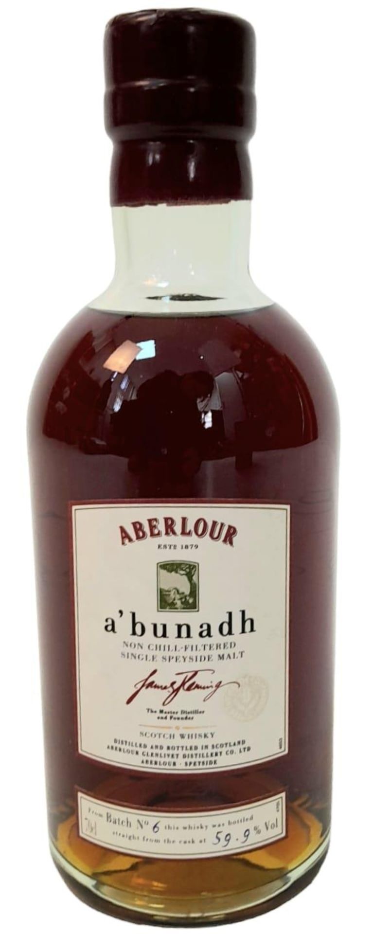 A Rare Bottle of Aberlour a'bunadh Batch No.6 Single Speyside Malt Scotch Whisky. 70cl. - Image 2 of 5