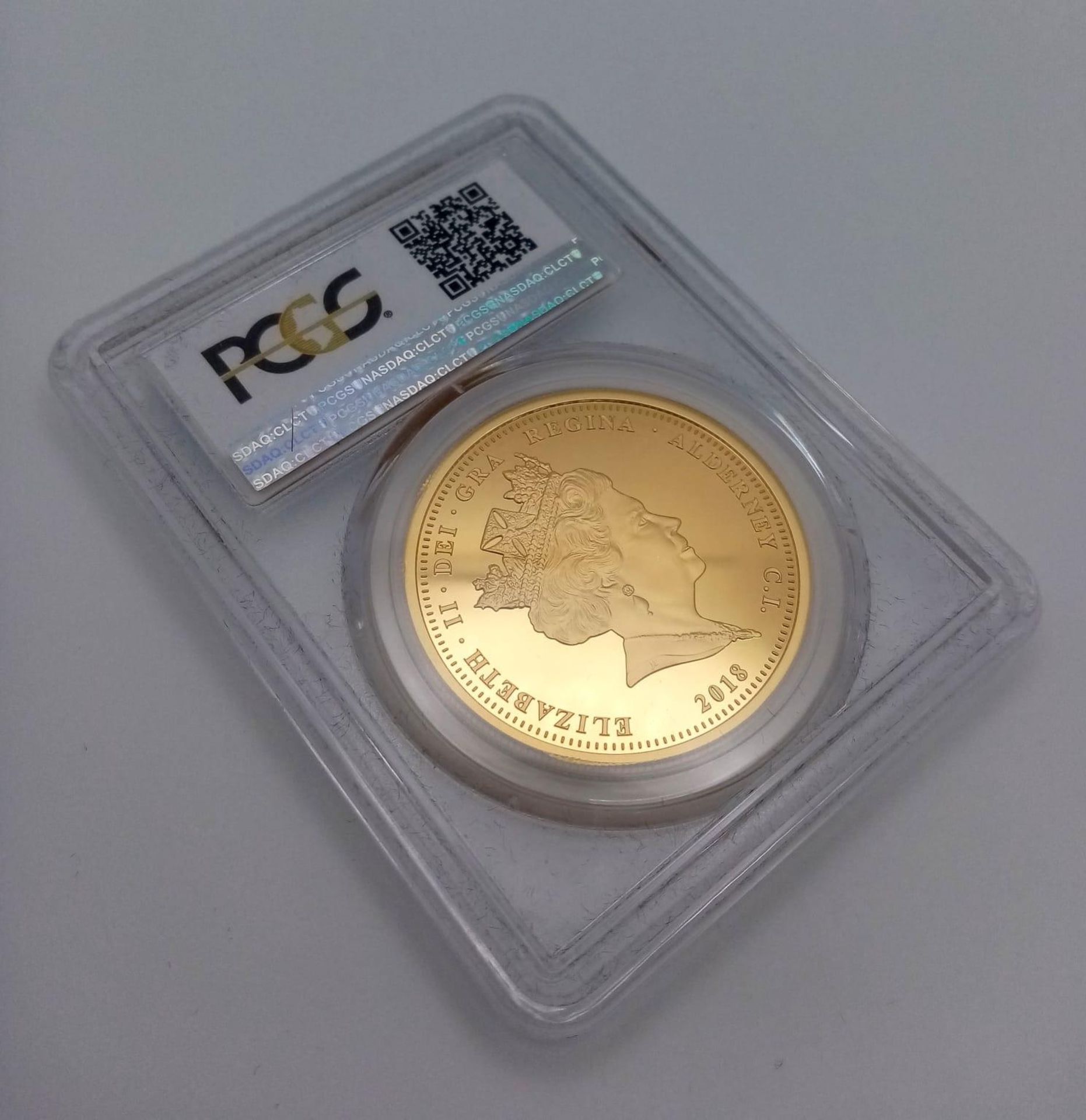 A Limited Edition Dam Busters 1oz Fine Gold (.999) Proof Coin. This 2018 (One Hundred Pound) Gold - Image 2 of 4