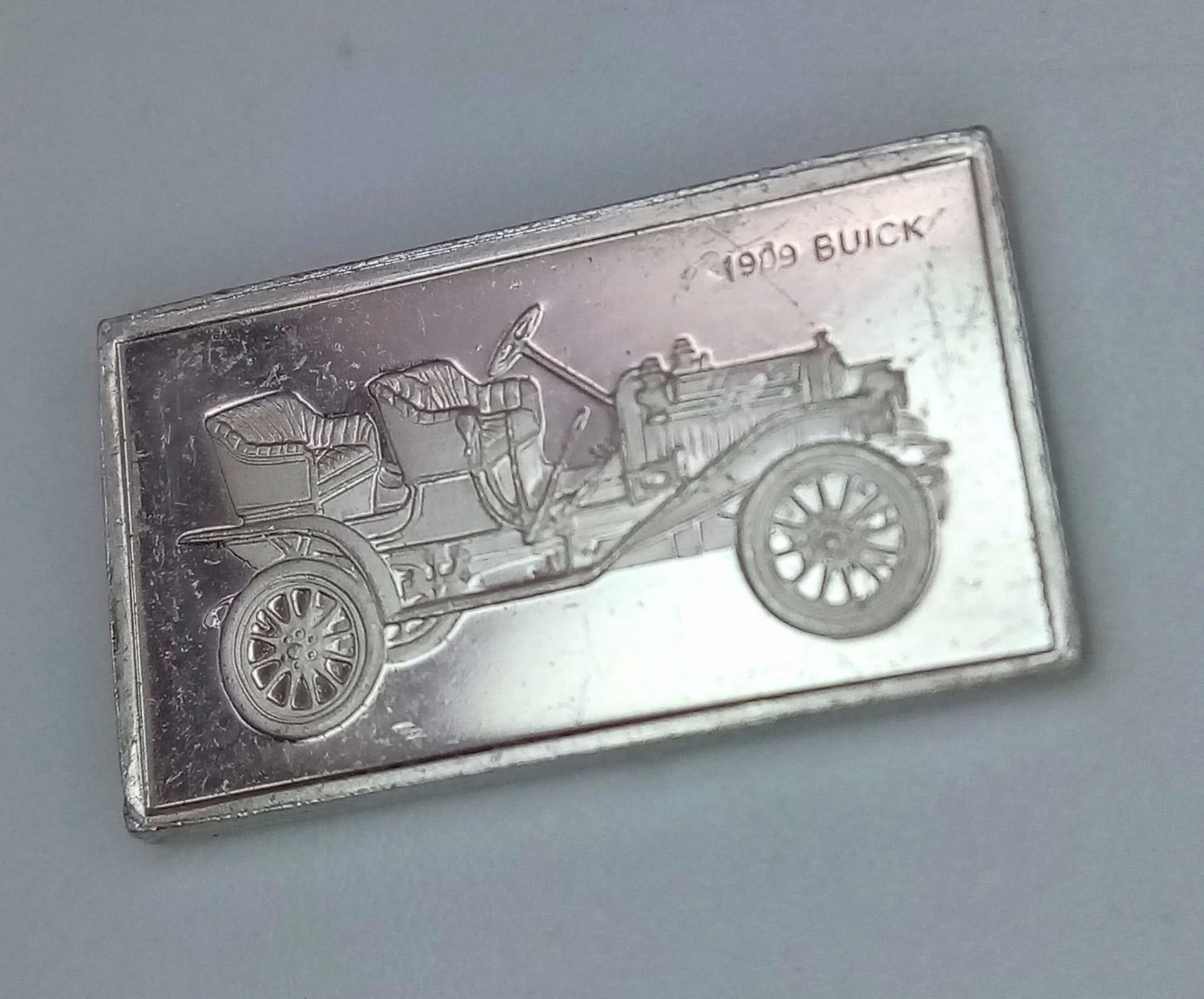 2 X STERLING SILVER AND ENAMEL BUICK CAR LOGO MANUFACTURER PLAQUES, MADE IN UNITED STATES USA, - Image 4 of 11