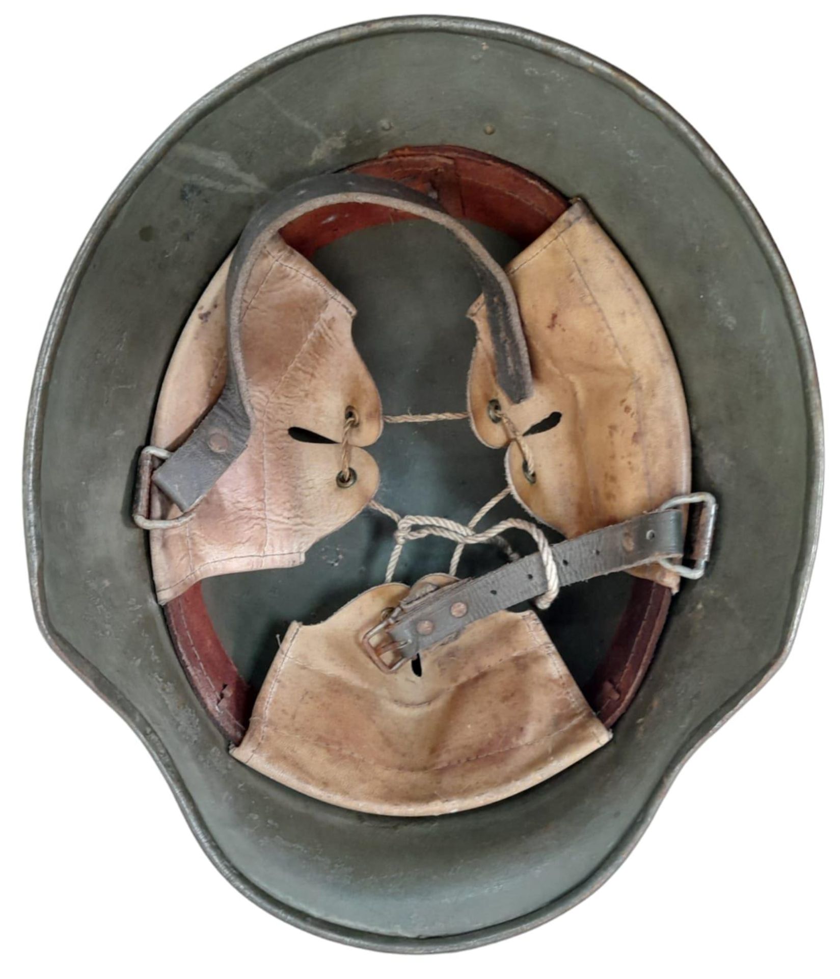 WW2 Finnish Kev Os 4 “The White Death” Helmet with write up. - Bild 6 aus 7