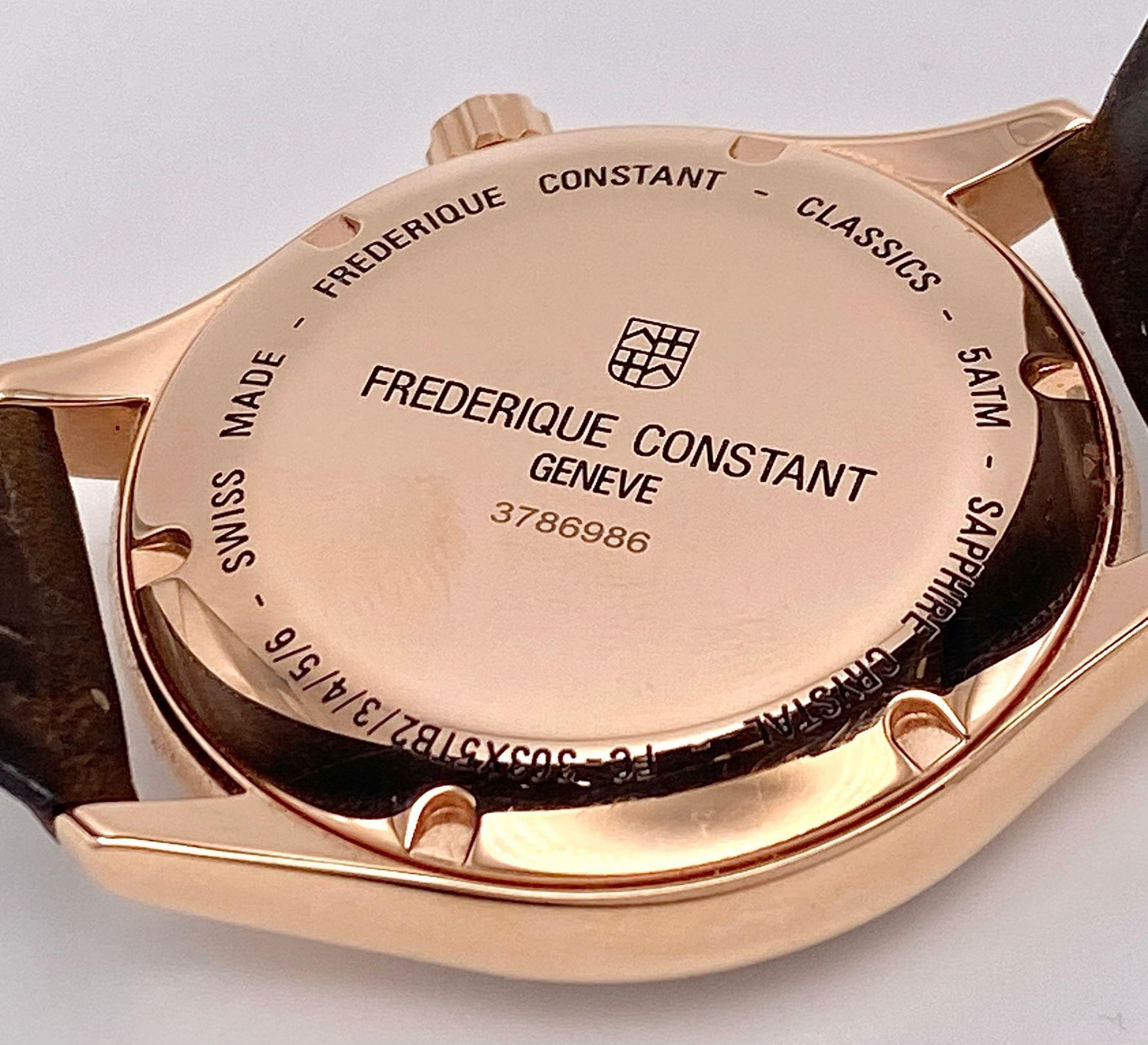 A Stunning Men’s Frederique Constant Rose Gold Tone Automatic Date Watch (2022 Year- Model - Image 6 of 10