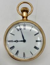 An Antique (1891) 10K Gold Cased Waltham Small Pocket Watch. Rare - only 1 of 5600 made. 13