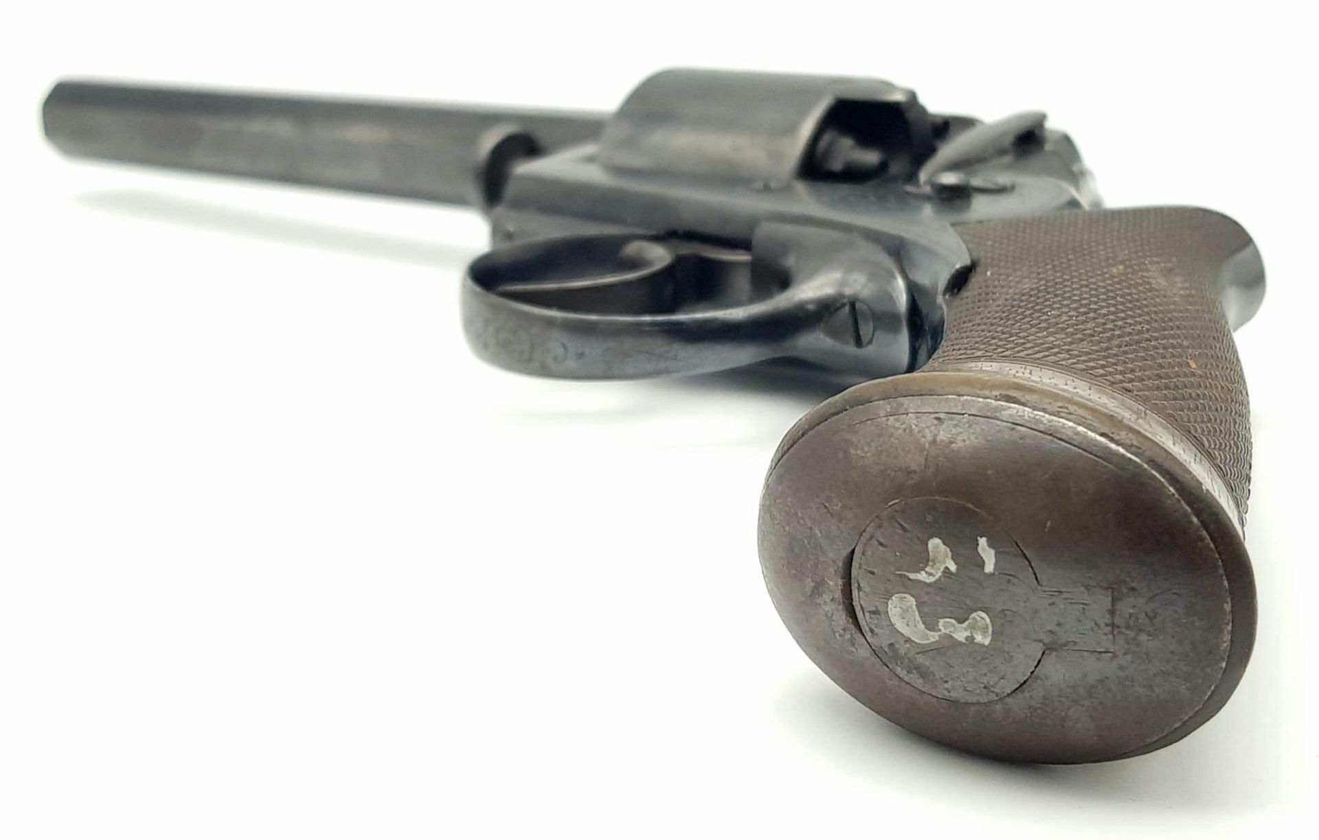 An Incredible Antique Rare Adams 1851 Five Shot (54 Bore) Pistol. This self-cocking percussion - Image 6 of 10