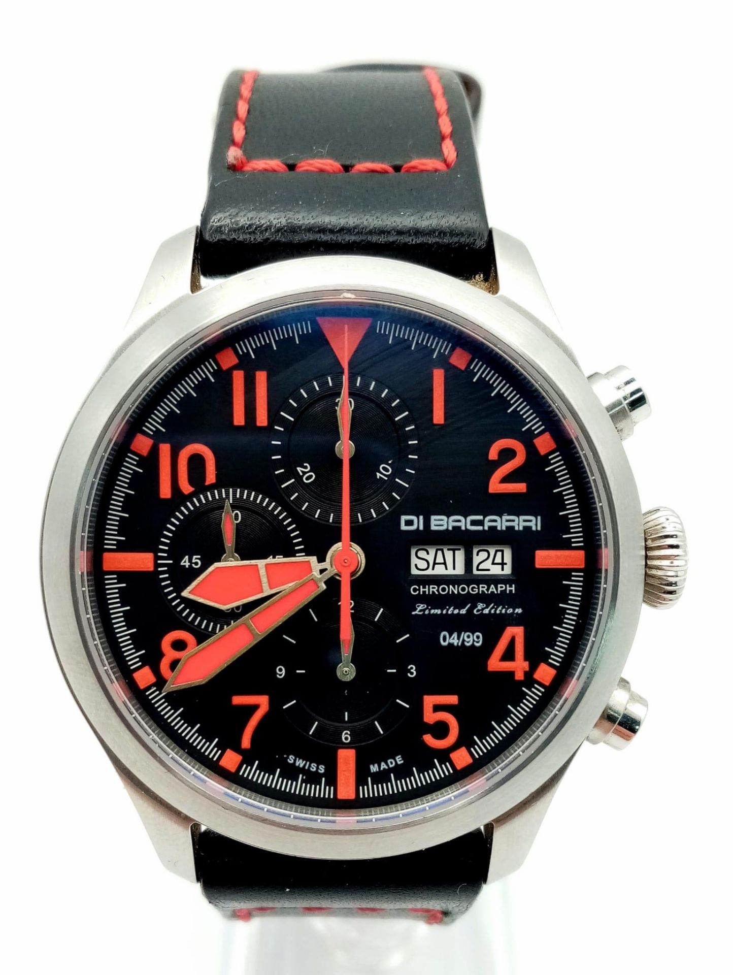 A Very Rare Limited Edition (4 of 99) Automatic Chronograph Watch from the Renato Collection by Di - Image 2 of 8