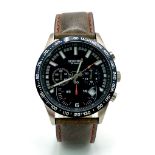 An Unworn Sekonda Sports Chronograph Quartz Watch Model MVT3038. 44mm Including Crown. New Battery