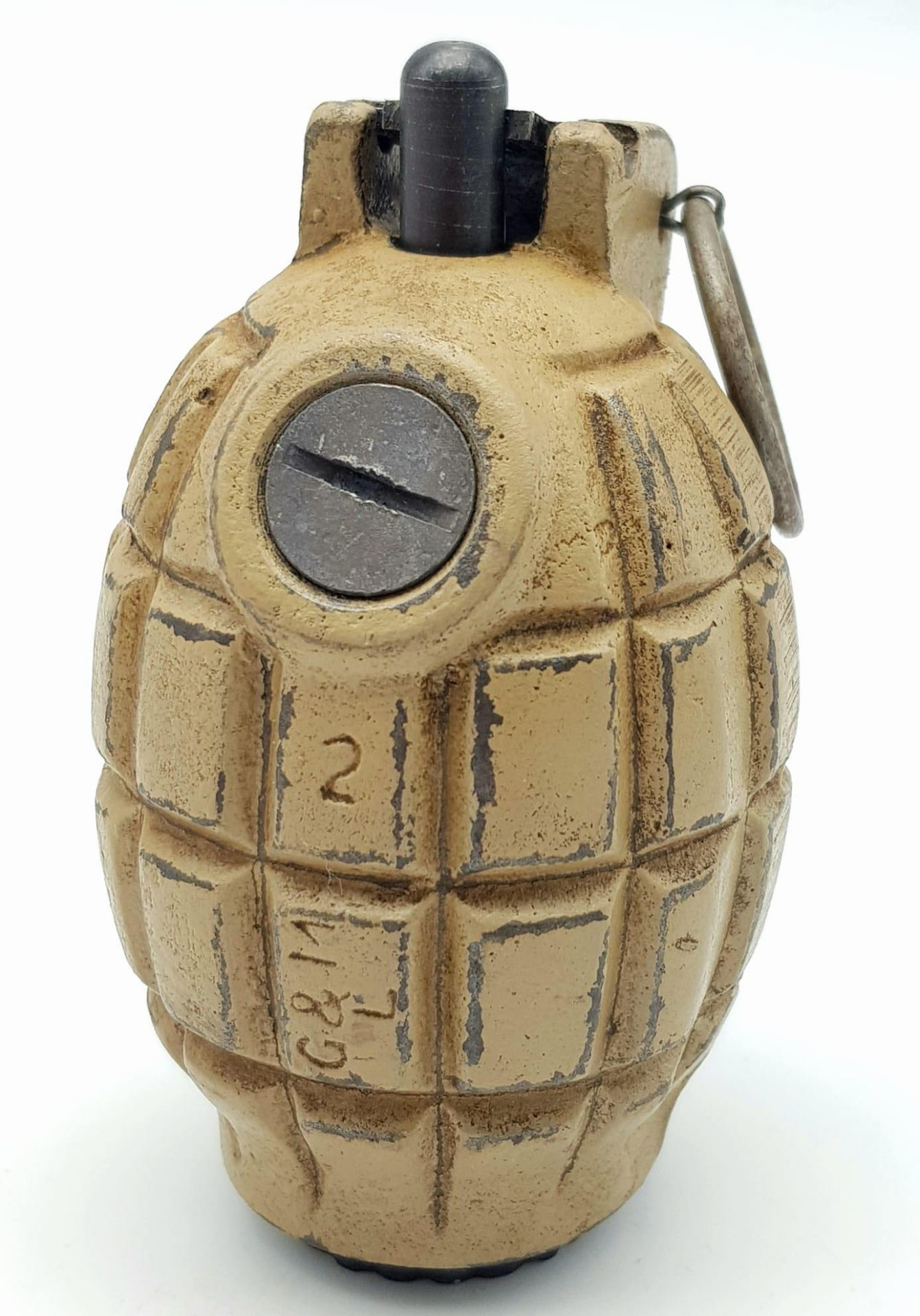 INERT British No 36 Mills Grenade in Desert Colour. UK Mainland Sale ONLY - Image 4 of 7