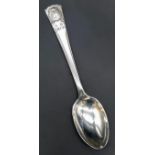 A vintage sterling silver tea spoon. Full hallmark Sheffield, 1936. Total weight 9.85G. Total length