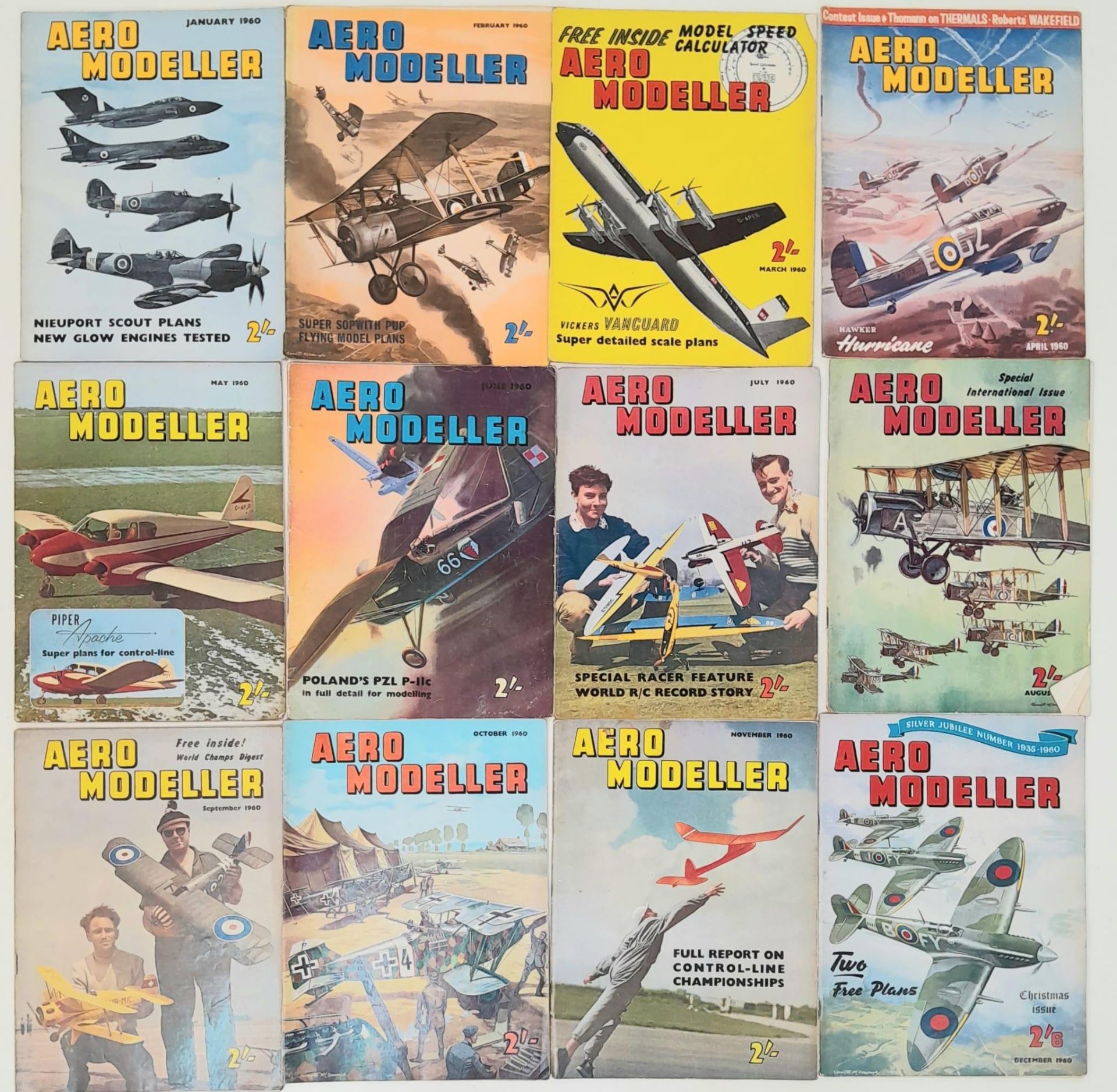 40 Copies of the Vintage Aero Modeller Magazine. Please see inventory photo for finer details. - Bild 3 aus 5