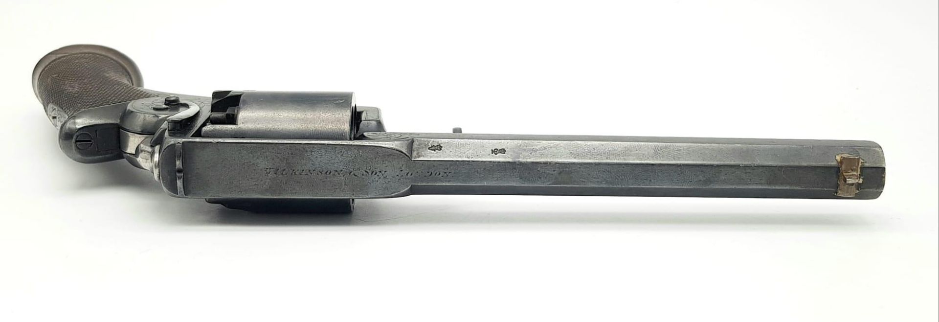 An Incredible Antique Rare Adams 1851 Five Shot (54 Bore) Pistol. This self-cocking percussion - Image 7 of 10
