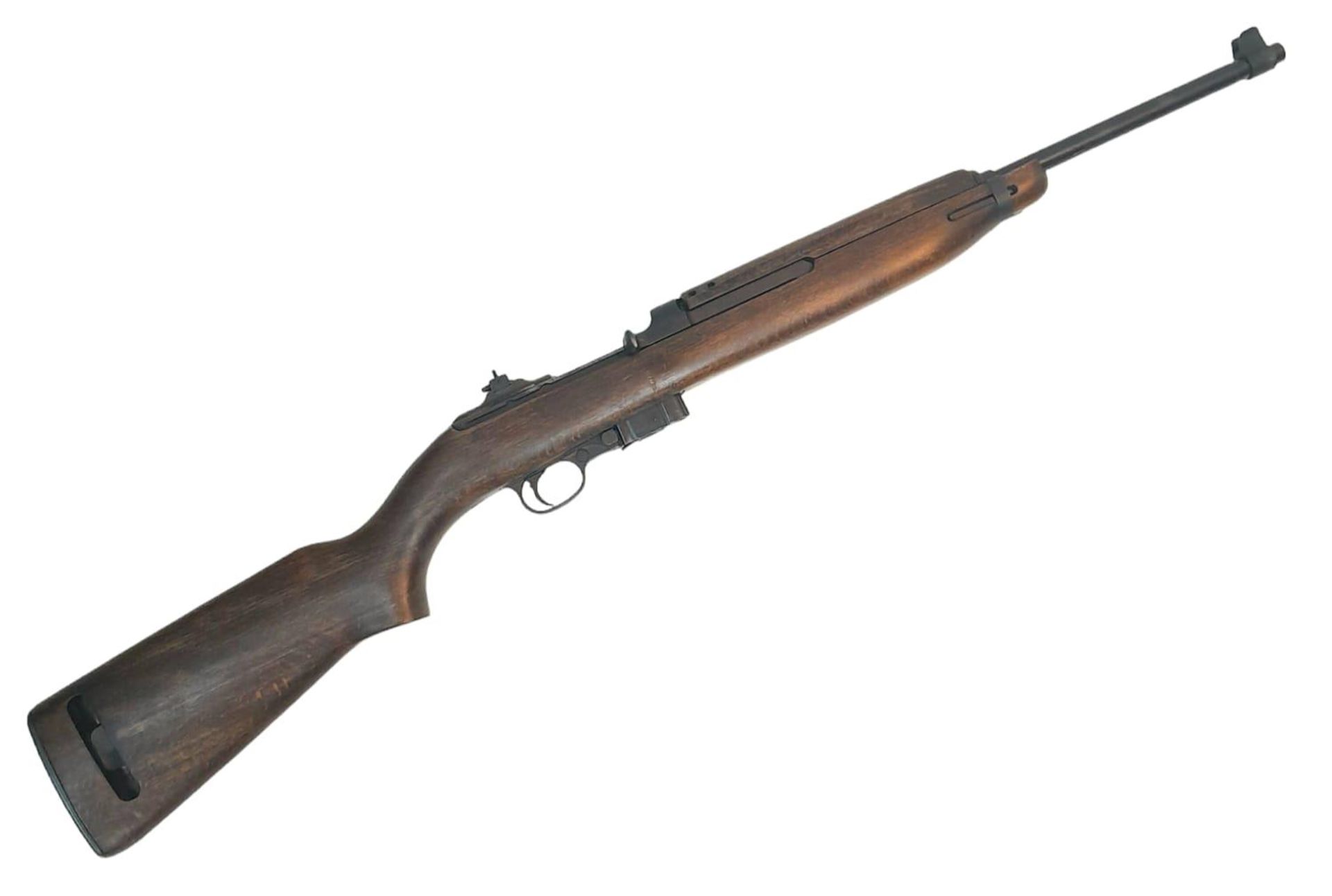 A Deactivated Winchester M1 Carbine Self Loading Rifle. Used by the USA in warfare from 1942-73 this - Image 2 of 12