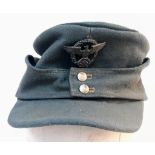 WW2 German Field Police M43 Cap.