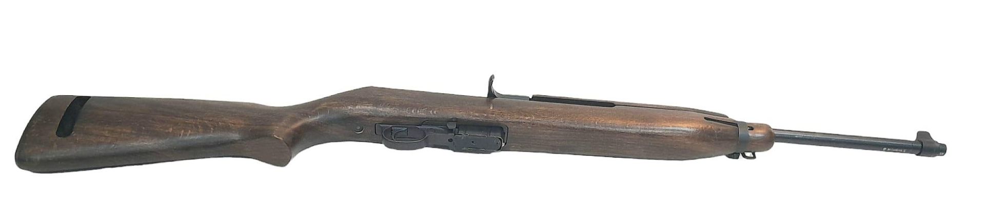 A Deactivated Winchester M1 Carbine Self Loading Rifle. Used by the USA in warfare from 1942-73 this - Image 5 of 12