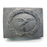 WW2 German Luftwaffe Enlisted Mans/Nco’s Buckle. Maker Marked “CTD “for Christian Theodore Dicke,