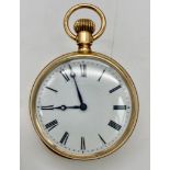 An Antique (1891) 10K Gold Cased Waltham Small Pocket Watch. Rare - only 1 of 5600 made. 13